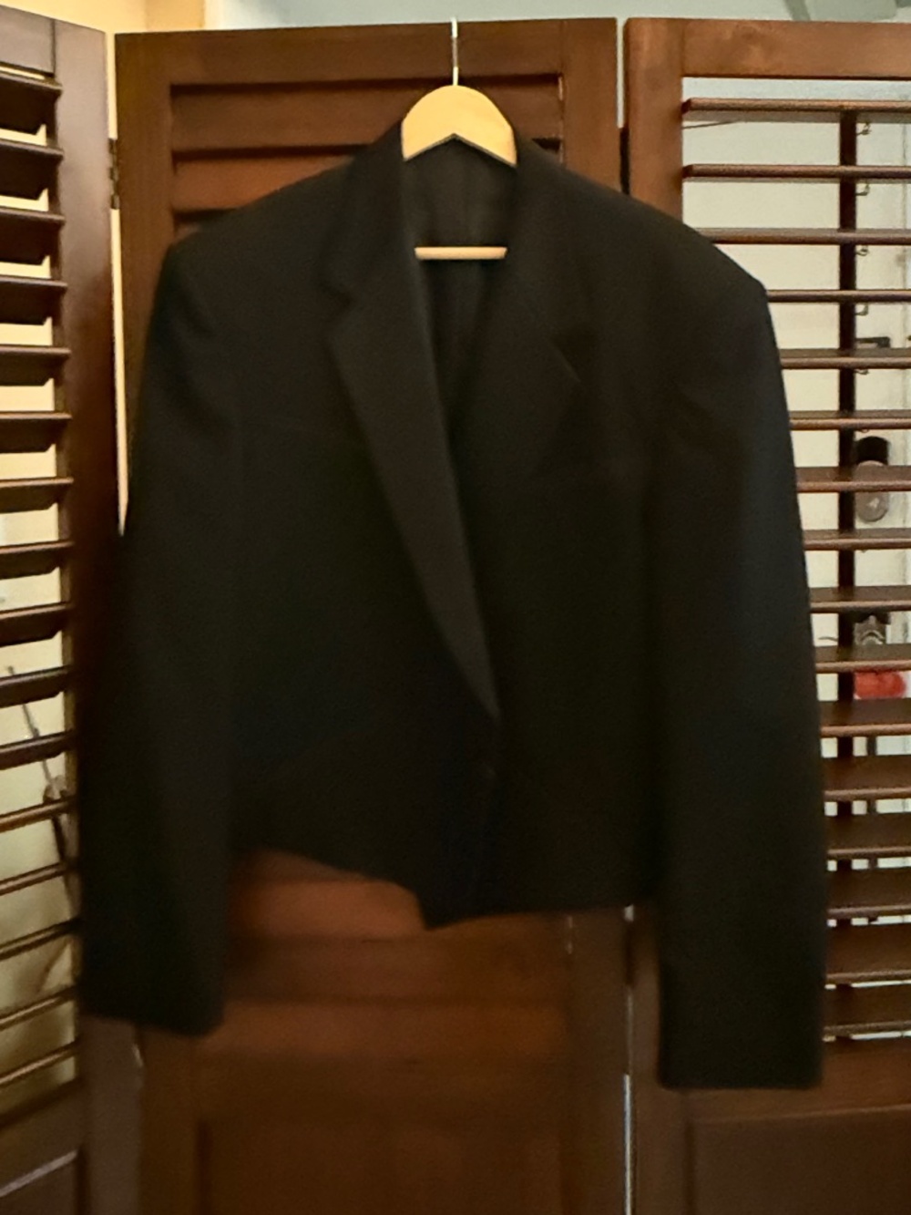 VINTAGE RAFFINATI STYLIZED TUXEDO JACKET 43L